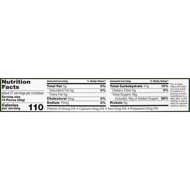 Mike and Ike Original Fruits Chewy Candy, 28.8 ounce Stand Up Bag, 1 count