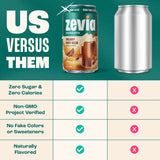 Zevia Zero Sugar, 0 Calorie Variety Soda, 12 fl oz, 8 Pack Cans