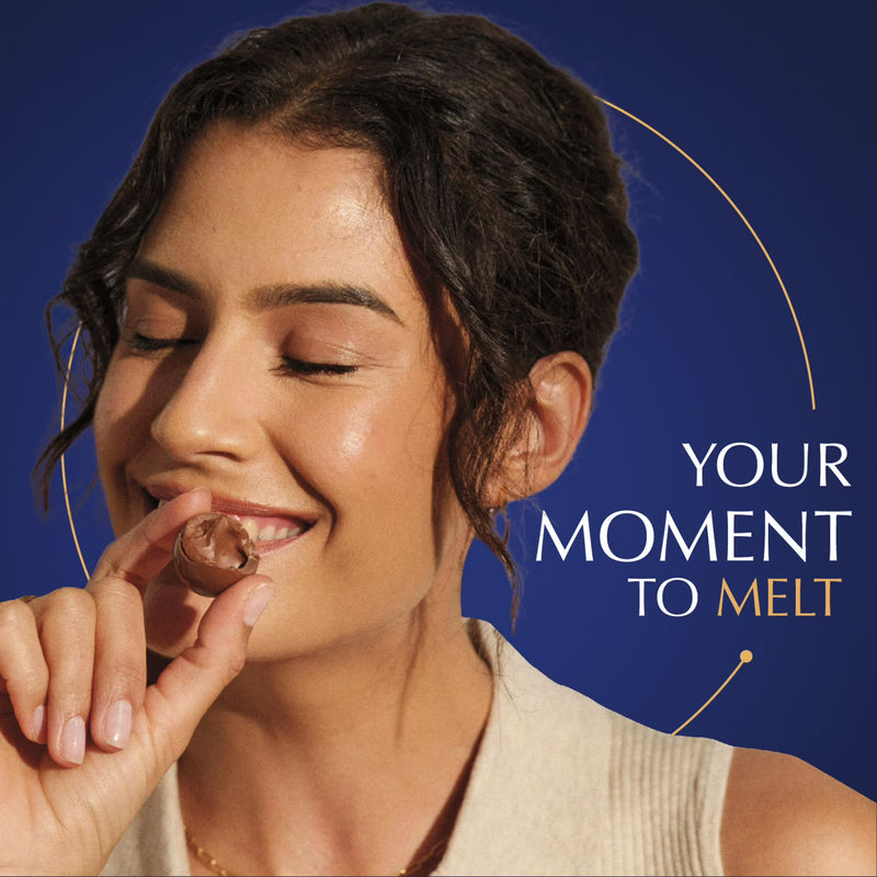 Lindt LINDOR Dark Chocolate Candy, 5.1 oz Bag