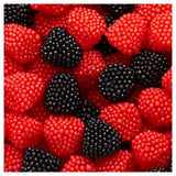 HARIBO Berries Original Red and Black Raspberry Gummies Fruit Flavor Crunchy and Chewy Gummy Candy, 8oz, Share Size Bag