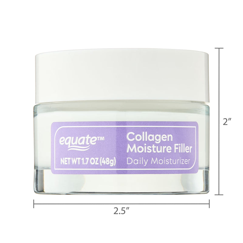 Equate Collagen Moisturizer Day/Night Cream, 1.7 oz.
