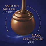 Lindt LINDOR Dark Chocolate Candy, 5.1 oz Bag