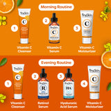 TruSkin Vitamin C Facial Serum, Anti-Aging Blend for Brighter-Looking Skin with Soothing Squalane, 1 fl oz