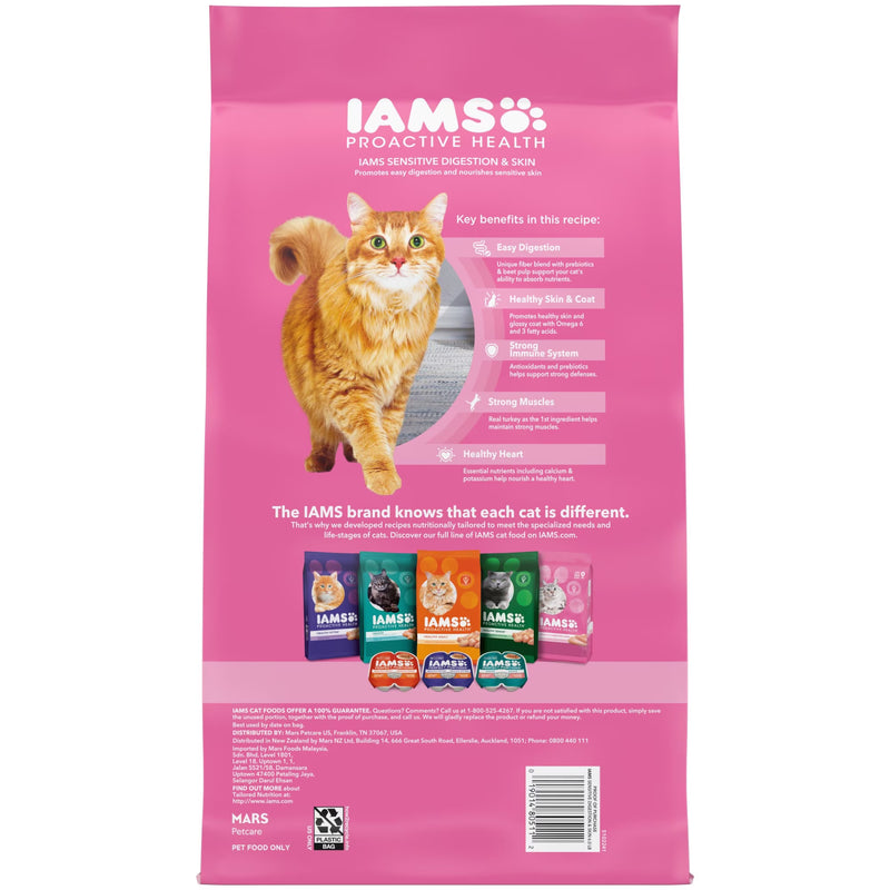 Iams Proactive Health Turkey Dry Cat Food, 6 Lb Bag