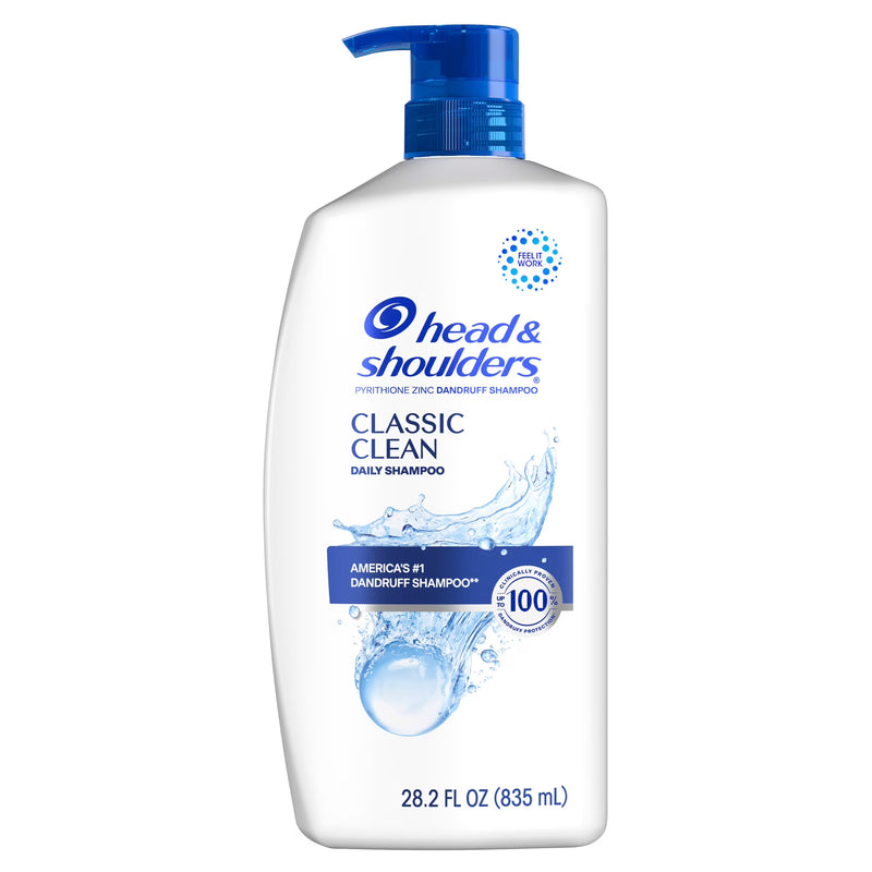 Head and Shoulders Dandruff Shampoo, Classic Clean, 28.2 fl Oz