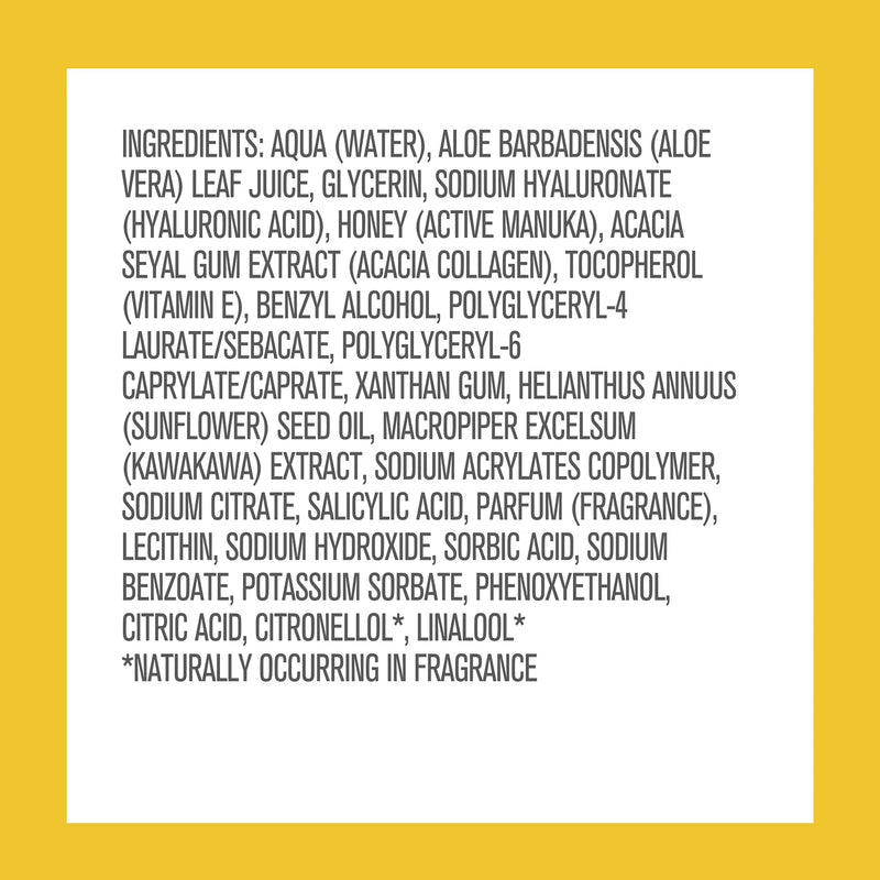 By Nature Skincare from New Zealand Manuka Honey And Collagen Sheet Face Mask to Nourish and Rejuvenate All Skin Types