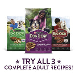 Purina Dog Chow Complete Dry Dog Food for Adult Dogs High Protein, Lamb, 44 lb Bag