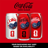 Coca-Cola Zero Sugar Soda Pop Cans, 12 fl oz, 24 Pack