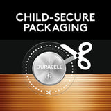 Duracell 2032 Lithium Coin Battery 3V, CR2032 Battery, Bitter Coating Discourages Swallowing, 4 Pack