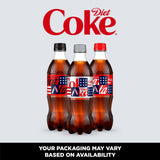 Diet Coke Soda Pop Bottles, 16.9 fl oz, 6 Pack