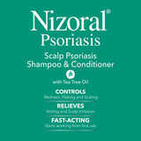 Nizoral Scalp Psoriasis Shampoo & Conditioner, All Hair Types, 11 oz