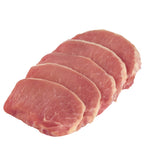 Pork Center Cut Loin Chops Thin Boneless, 5 count, 0.83 - 1.03 lb