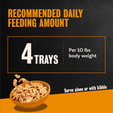 Cesar Filets in Gravy Wet Dog Food, Rotisserie Chicken Flavor, 3.5 oz. Trays, Pack of 24