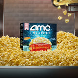 AMC Theatres Microwave Popcorn 6 count, Kettle Butter