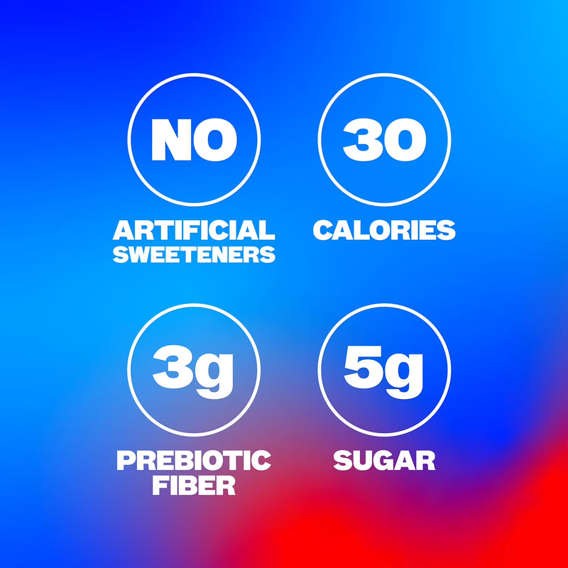 Pepsi Prebiotic Cola Soda Pop, Cherry Vanilla, 12 fl oz, 8 pack cans