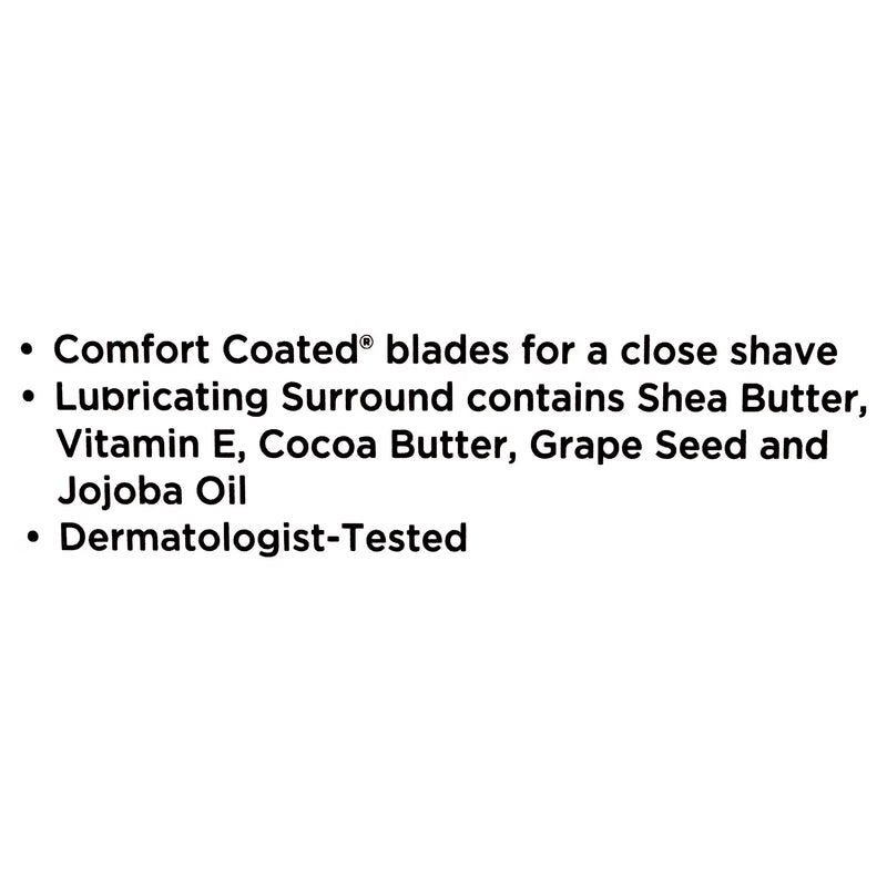 Equate Women's 5-Blade Cartridge Refills for Equate 5-Blade and Gillette Venus Handles, 4 Count