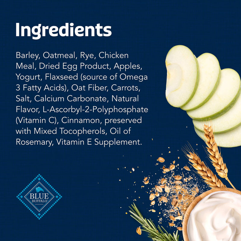 Blue Buffalo Health Bars Crunchy Dog Biscuits, Apples & Yogurt, 16-oz. Bag