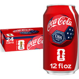 Coca-Cola Soda Pop Cans, 12 fl oz, 24 Pack