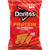 Doritos Protein Nacho Cheese Tortilla Chips Bag, 7 oz