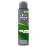 Dove Men+Care Extra Fresh Long Lasting Antiperspirant Deodorant Dry Spray, Citrus, 3.8 oz
