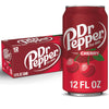 Dr Pepper Cherry Soda Pop, 12 fl oz, 12 Pack Cans