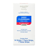 Equate Deep Cleansing Pore Strips for Nose and Face, 14 Count