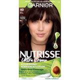 Garnier Nutrisse Nourishing Hair Color Creme, 040 Dark Brown Dark Chocolate