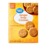 Great Value Baked Ginger Snap Cookies, 16 oz