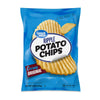 Great Value Original Rippled Potato Chips, 8 o