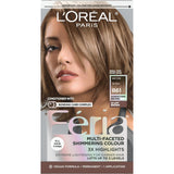 L'Oreal Paris Feria Shimmering Permanent Hair Color, B61 Downtown Brown, Strengthens Hair, 1 Kit