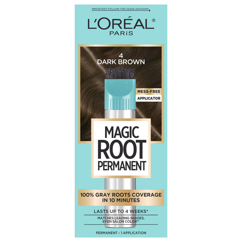 L'Oreal Paris Magic Root Rescue 10 Minute Root Hair Coloring Kit, 2 Black, 1 kit