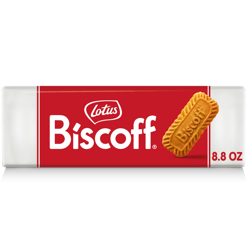 Lotus Biscoff Cookies, 8.8oz, 32 Cookies per Pack
