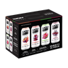 Lucky Energy Sugar Free Energy Drinks 16 oz Cans (12-pack), Variety Pack with Maca, Ginseng, Taurine, Beta-Alanine, 200mg Caffeine, Zero Calories