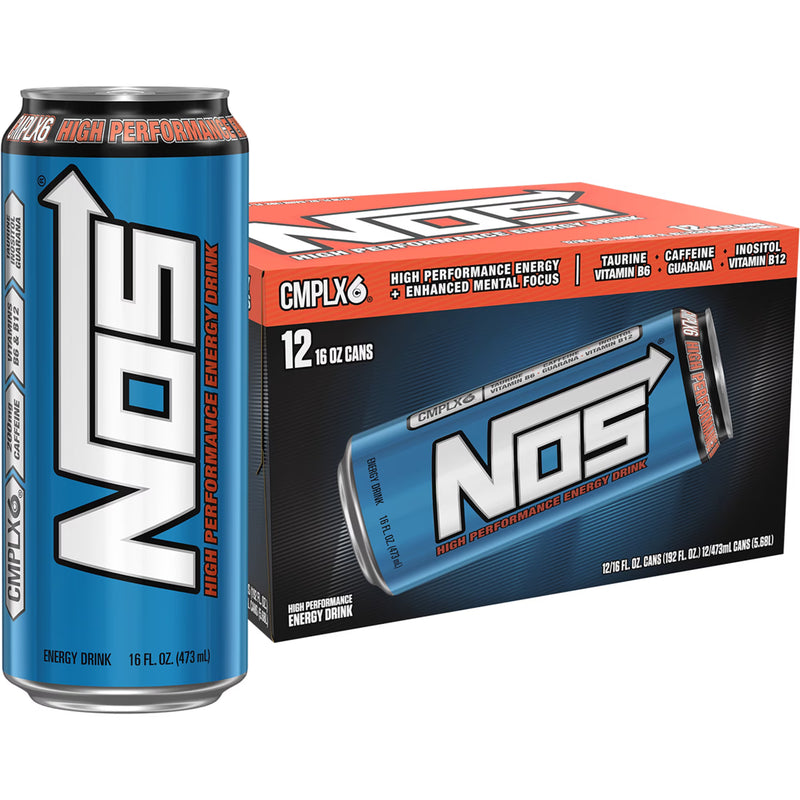 NOS Original 12 Pack - 16 Fl Oz