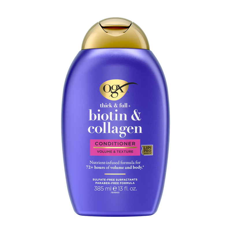 OGX Thick and Full, Biotin and Collagen Volumizing Conditioner, 13 fl. oz