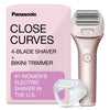 Panasonic ES-WWL8A 4-Blade Electric Shaver for Women with Bikini Trimmer and Wet/Dry Function