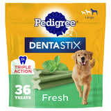 Pedigree Dentastix Fresh Flavor, Large Breed Dog Treats, 1.87 Lb. Bag