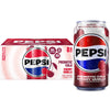Pepsi Prebiotic Cola Soda Pop, Cherry Vanilla, 12 fl oz, 8 pack cans