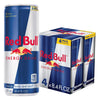 Red Bull Energy Drink, 80mg Caffeine, 8.4 fl. oz., Pack of 4 Cans