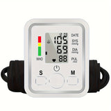Automatic Upper Arm Blood Pressure Monitor with Digital Display