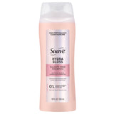 Suave Hydra Gloss Sulfate Free Shampoo with Glycolic Acid & Camellia Flower Oil, 18 fl oz