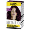 got2b Metallics Permanent Hair Dye, M69 Amethyst Chrome, Hair Color for Women & Men, 1 Kit