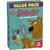 Scooby-Doo Fruit Flavored Snacks, Gluten Free, Kids Snacks, Value Pack, 22 Count, 17.6 oz