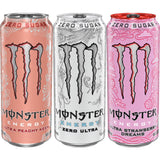 Monster Energy Ultra Variety Pack PKZSD, Sugar Free Energy Drink, 12 Pack - 16 fl oz