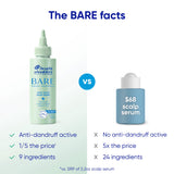 Head and Shoulders BARE Itchy Scalp Relief Serum, Instant Cooling, Lightweight, Anti-Dandruff, 4.2 fl oz