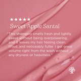 HAIRITAGE Sweet Apple Santal Volumizing Shampoo, 15 fl oz