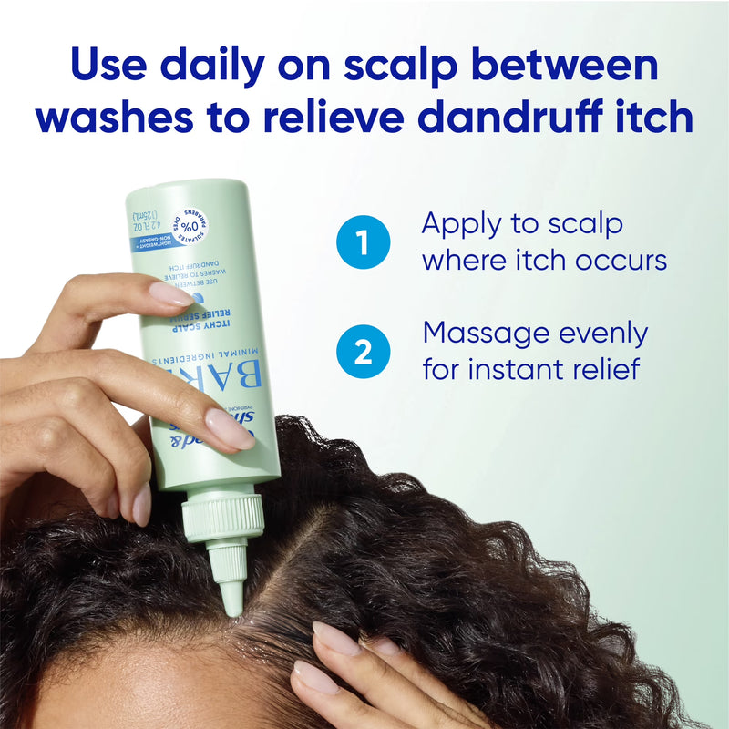 Head and Shoulders BARE Itchy Scalp Relief Serum, Instant Cooling, Lightweight, Anti-Dandruff, 4.2 fl oz