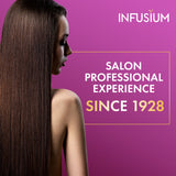 Infusium Repair & Replenish Leave-in Treatment Spray for All Hair Types, with Niacinamide, Argan Oil & Ceramides, 13 fl oz