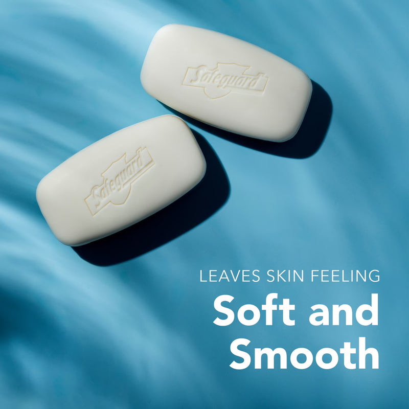 Safeguard Bar Soap Fresh Clean Scent with Aloe, 4oz (8 Count