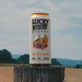 Lucky Energy Sugar Free Energy Drinks 16 oz Cans (12-pack), Variety Pack with Maca, Ginseng, Taurine, Beta-Alanine, 200mg Caffeine, Zero Calories